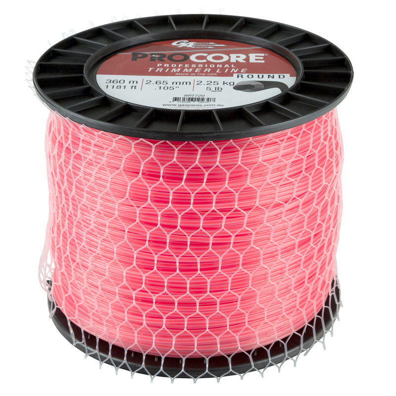 Prokut Trimmer Line Round Pink .105 2.65mm 5lb 360m Spool