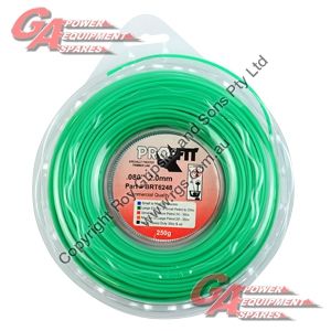 Pro Fit Trimmer Line Green .080" / 2.00mm Donut Length 67m