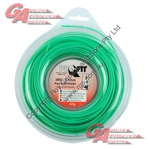 Pro Fit Trimmer Line Green .080" / 2.00mm Donut Length 33m