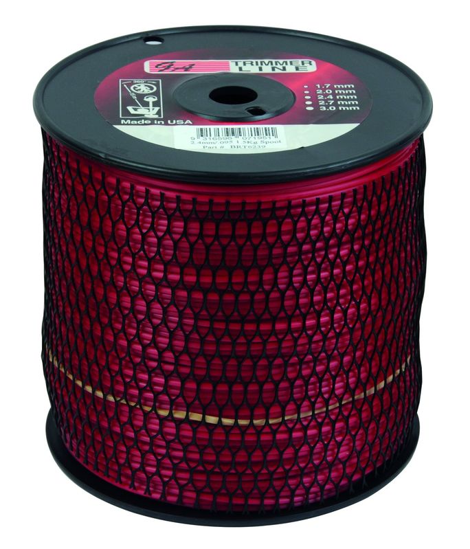 Pro Fit Trimmer Line Red .095" / 2.50mm Spool Length 288m