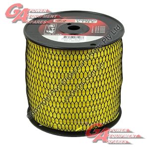 Pro Fit Trimmer Line Yellow .105" / 2.75mm Spool Length 232m