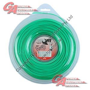 Pro Fit Trimmer Line Green .080" / 2.00mm Donut Length 135m