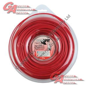 Pro Fit Trimmer Line Red .095" / 2.50mm Donut Length 96m