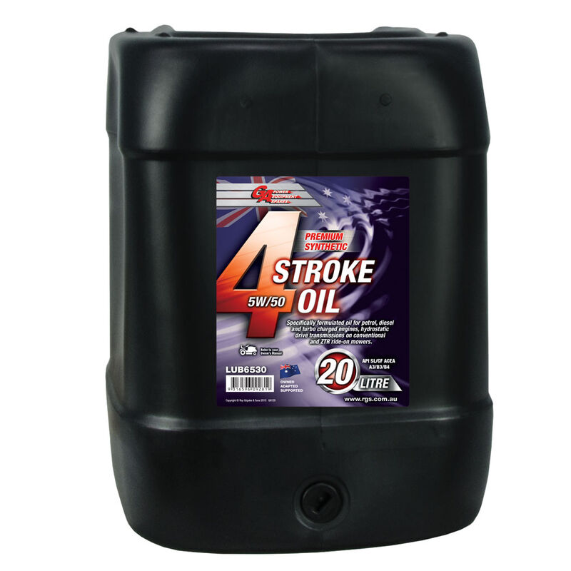 OIL SAE 5W50 SYNTHETIC 20L DRUM