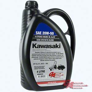Kawasaki Oil Sae 20w50 Semi-synthetic 4-stroke Engine 4l