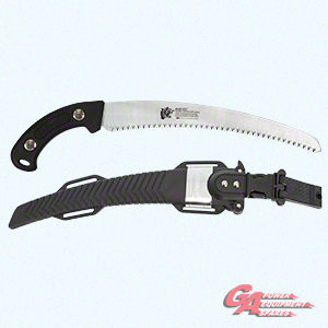 Barnel Usa Tri-edged Curved Fixed Blade Handsaw W/ Sheath 13" / 330mm