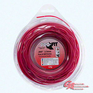 Pro Fit Trimmer Line Red .095" / 2.50mm Donut Length 24m