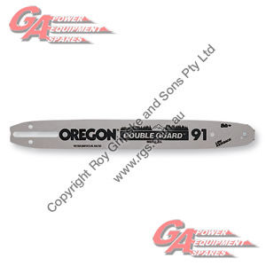 Oregon Double Guard Sprocket Nose Guide Bar 12" #91 A061 3/8" Lp .050" Ga 7/9-teeth