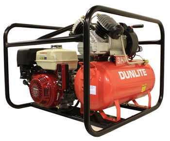 Dunlite 7 kVA 200 Amp Honda Powered ES Welder Compressor Generator