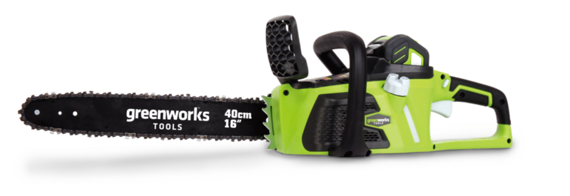 Greenworks 40V Chainsaw Kit Battery and Charger Inc