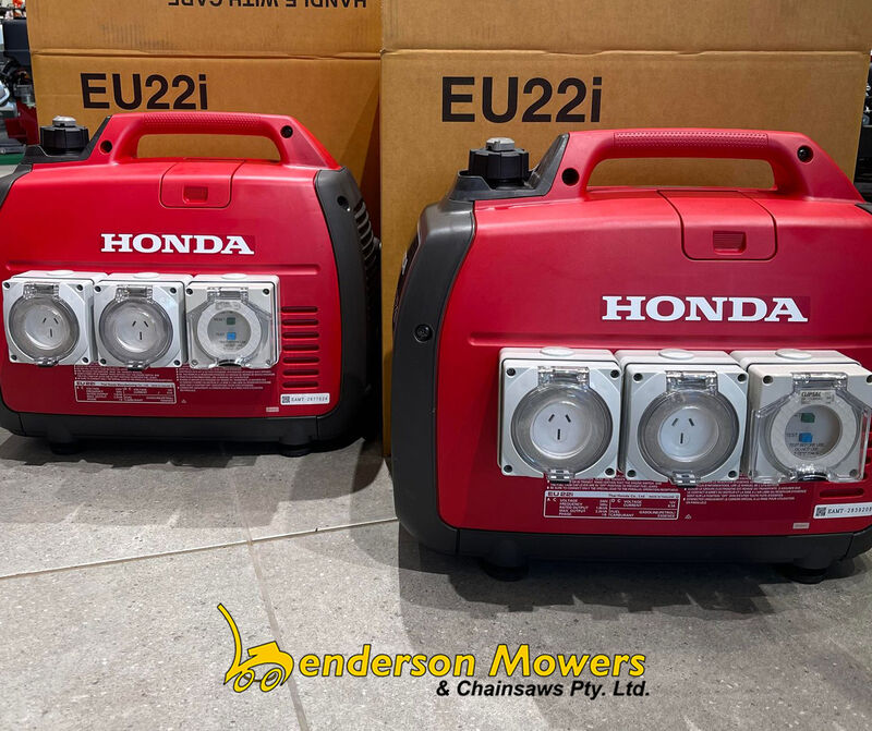 Honda EU22i Generator   WorkSafe Compliant RCD