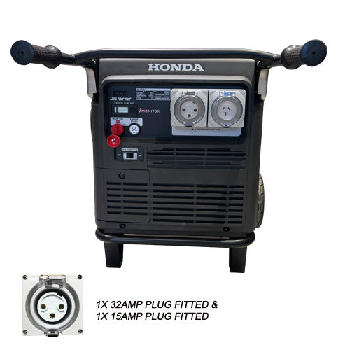 Honda EU70is Inverter Generator 70KVA 32amp plug
