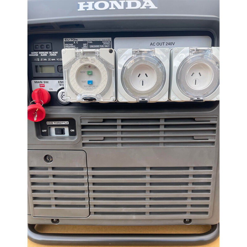 Honda EU70is Inverter Generator 70KVA RCD   WorkSafe