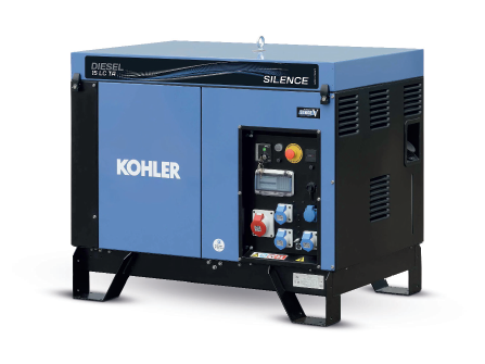 Kohler Silent Diesel 15kVA 3-Phase AVR Generator 