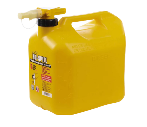 NoSpill 20L Fuel Can Yellow