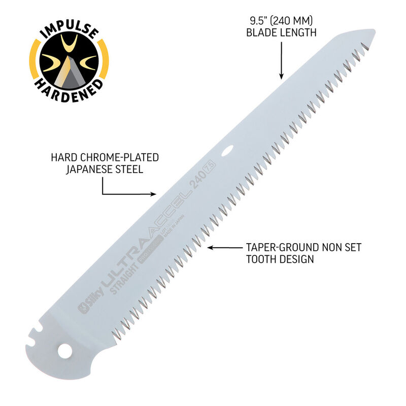Silky Ultra Accel 240mm Straight Saw 