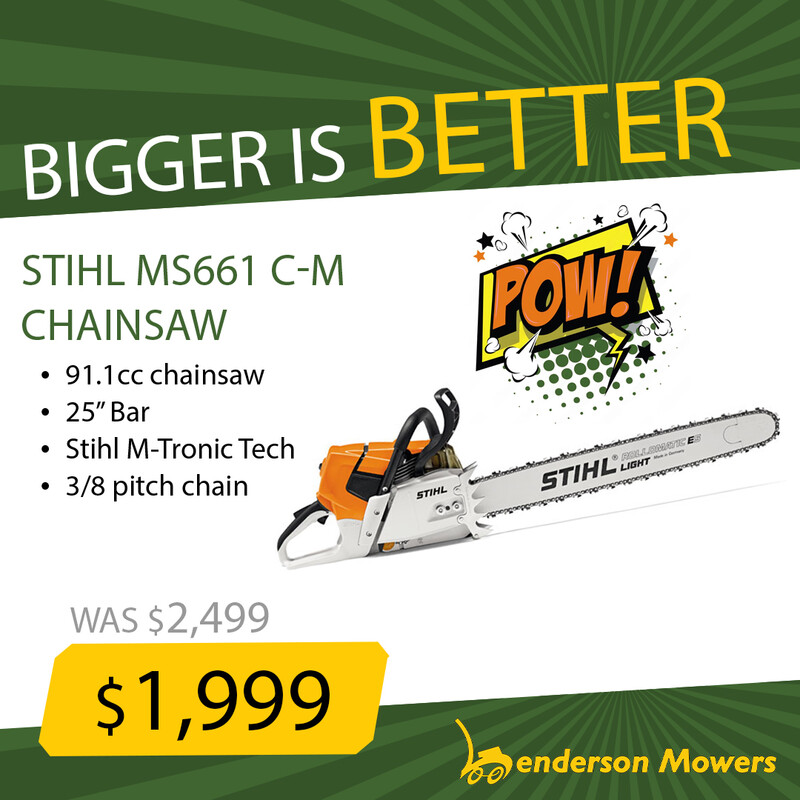 Stihl MS 661 C-M Magnum Chainsaw