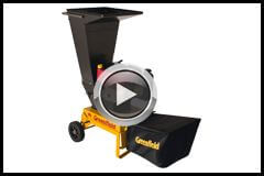 Greenfield Piecemaker Shredder Chipper demonstration 